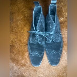 Hugo Boss Black Suede Boots